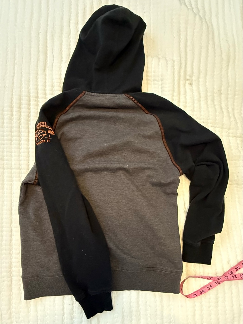 Harley-Davidson Genuine Motorcycles Pullover Hoodie – Size Small - Picture 8 of 13